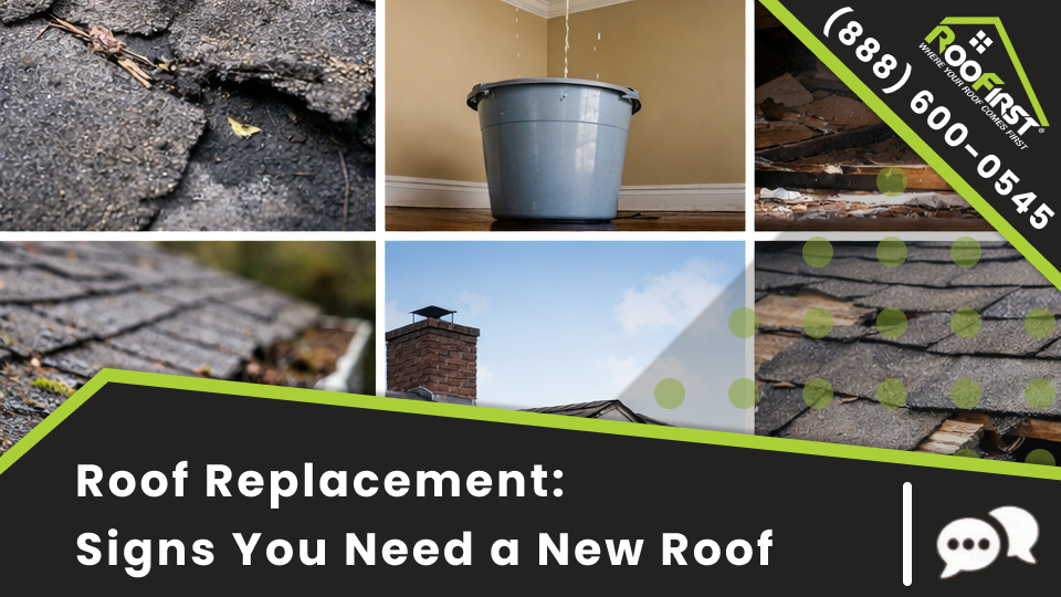 Roofirst Thumbnail Blog Roof Replacement Signs You Need a New Roof